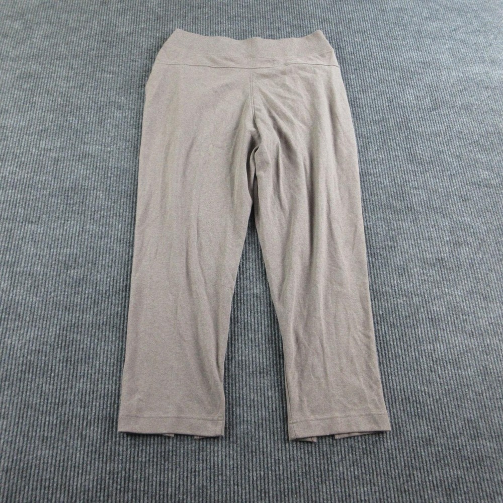 Pact Pants Womens L Brown Sweatpants Pull On Elastic Waist Pockets 31x28* - Picture 13 of 16